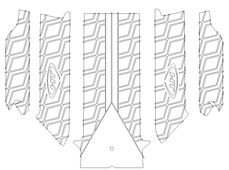 Pro Series Knurled Mat Super Jet 700 /Super Jet 650 1996-2020